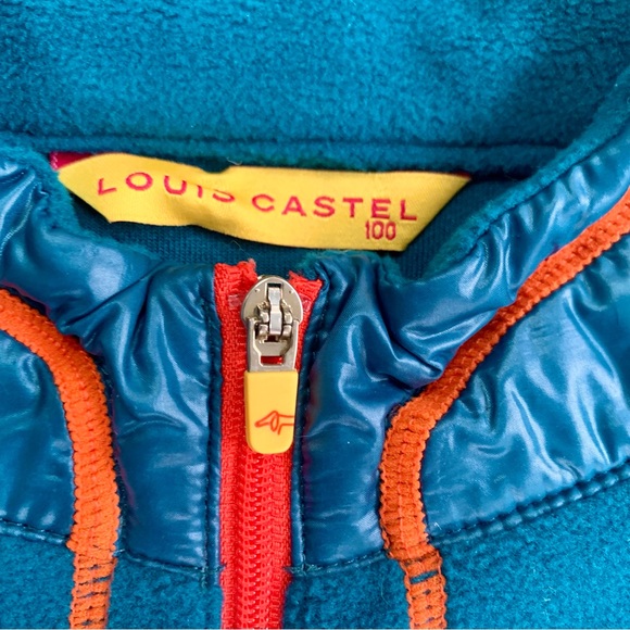 Colorful Louis Castel fleece jacket - Picture 3 of 9